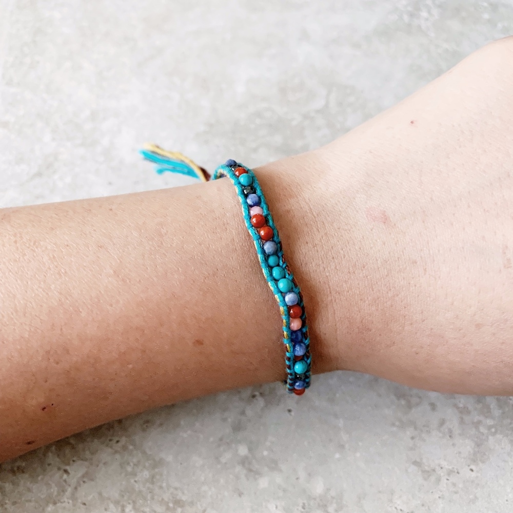 Chan Luu Turquoise Mix Single Bracelet